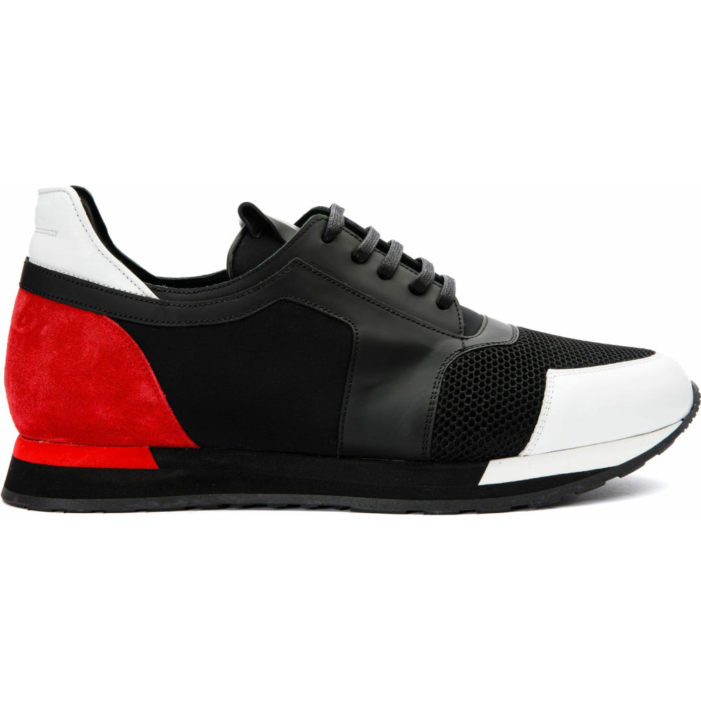 Vinci Leather The Jenner Multicolor Leather Sneaker (D-516)