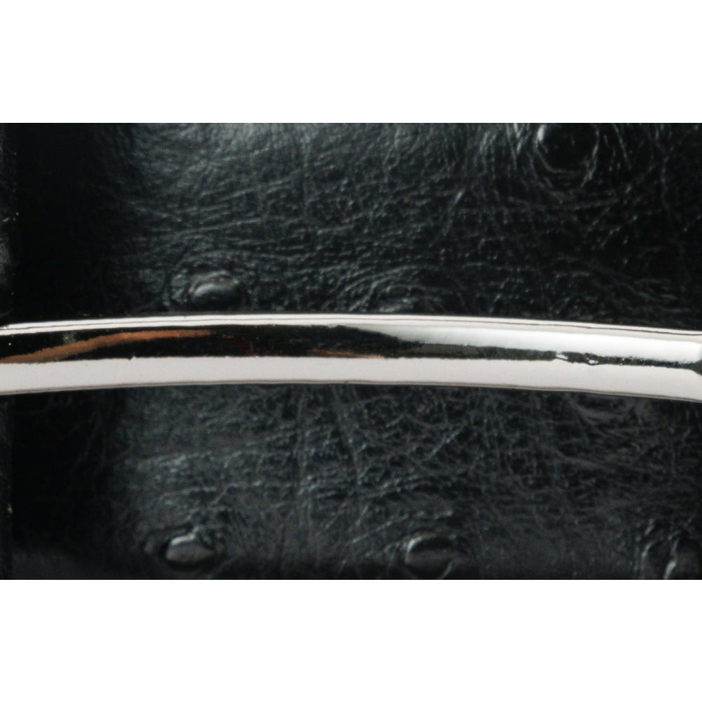 Vinci Leather The Johannesburg Black Leather Belt