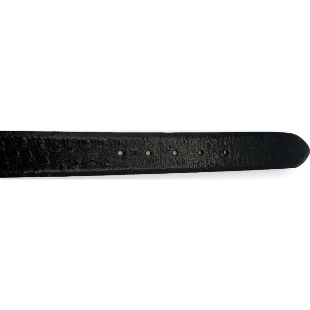 Vinci Leather The Johannesburg Black Leather Belt