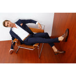 Vinci Leather The Johannesburg Brown Leather Dress Loafer Shoe (10667)