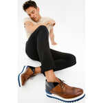 Vinci Leather The Kagan Brown Wingtip Chukka Sneaker Boot (3836.58)