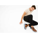 Vinci Leather The Kagan Brown Wingtip Chukka Sneaker Boot (3836.58)