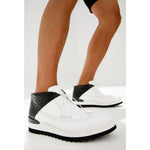 Vinci Leather The Kagan White Wingtip Chukka Sneaker Boot (3836.58)