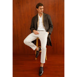 Vinci Leather The Kazablanka Brown Leather Bit Loafer Shoe (10658)