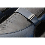 Vinci Leather The Kazablanka Navy Leather Bit Loafer Shoe (10658)