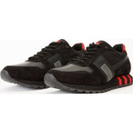 Vinci Leather The Kilo Black / Red Leather Sneaker (14250)