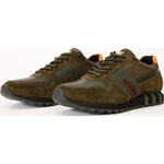 Vinci Leather The Kilo Green Leather Sneaker (14250)