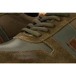 Vinci Leather The Kilo Green Leather Sneaker (14250)