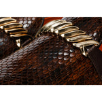 Vinci Leather The King Shoe Brown Bit Dress Loafer