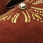 Vinci Leather The Lazio Shoe Burgundy Suede Slip-on Loafer (9057)
