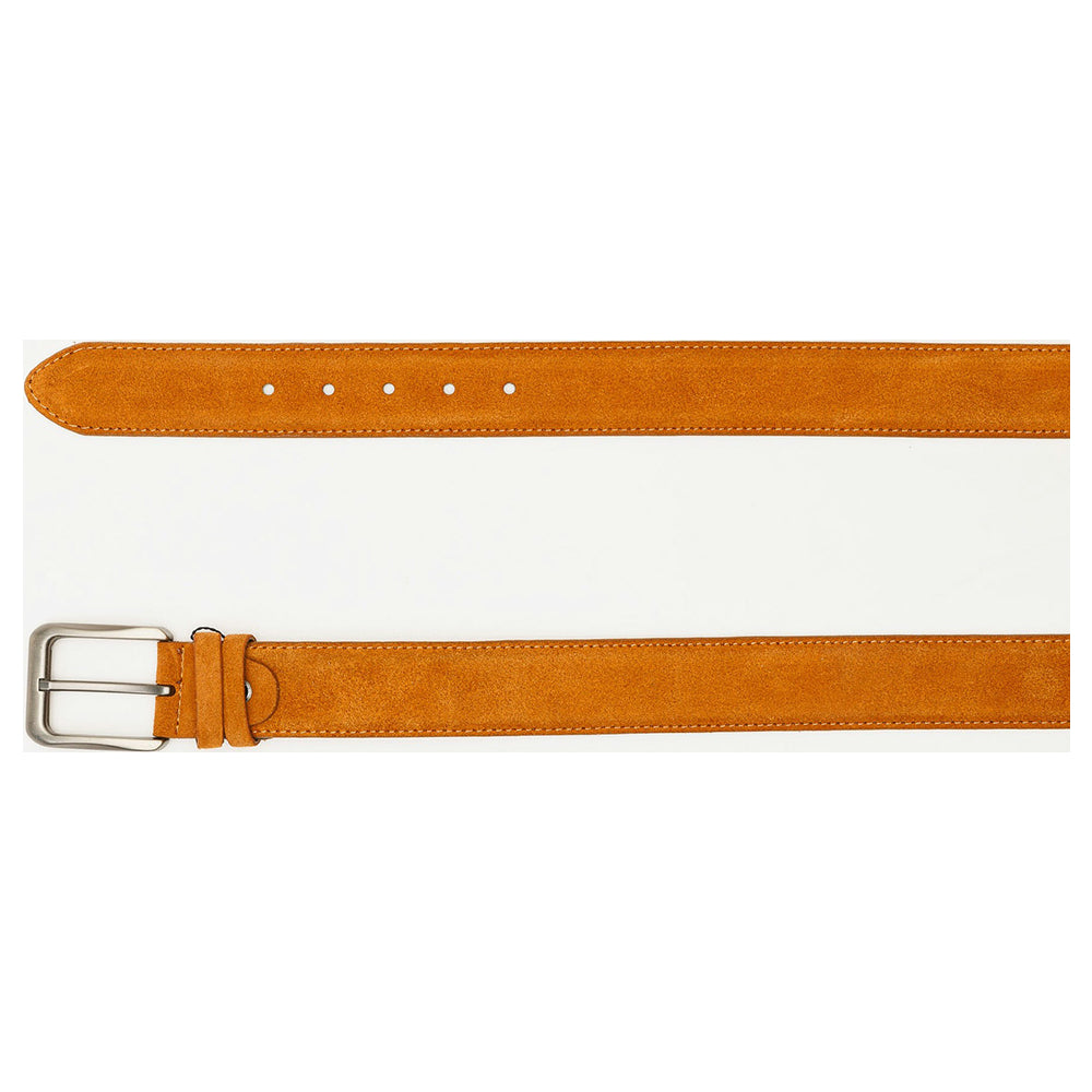 Vinci Leather The Lazio Tan Suede Leather Belt