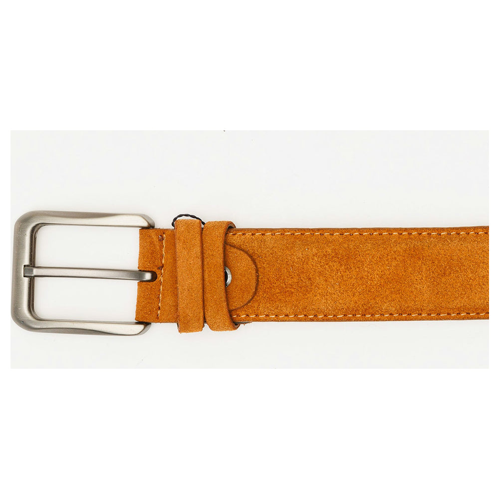 Vinci Leather The Lazio Tan Suede Leather Belt