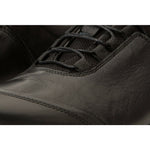 Vinci Leather The Madrid Black Leather Casual Shoes (03282)