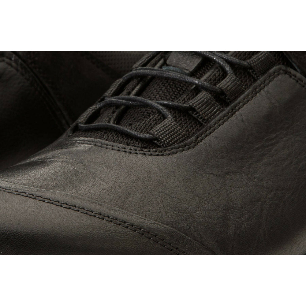 Vinci Leather The Madrid Black Leather Casual Shoes (03282)