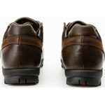 Vinci Leather The Madrid Brown Leather Casual Shoes (03282)