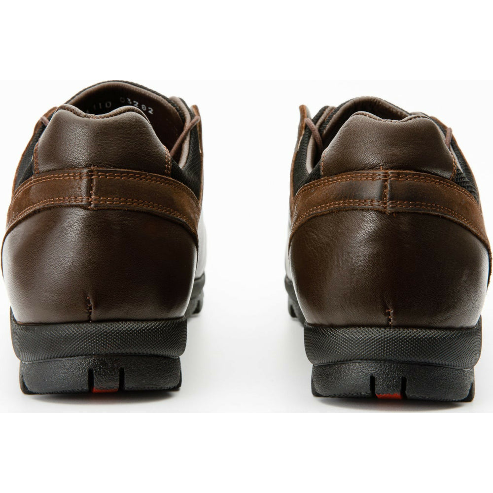 Vinci Leather The Madrid Brown Leather Casual Shoes (03282)
