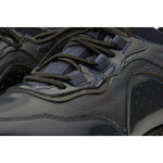 Vinci Leather The Madrid Navy Blue Leather Casual Shoes (14133)