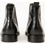 Vinci Leather The Manby Black Leather Chelsea Boot (14561)