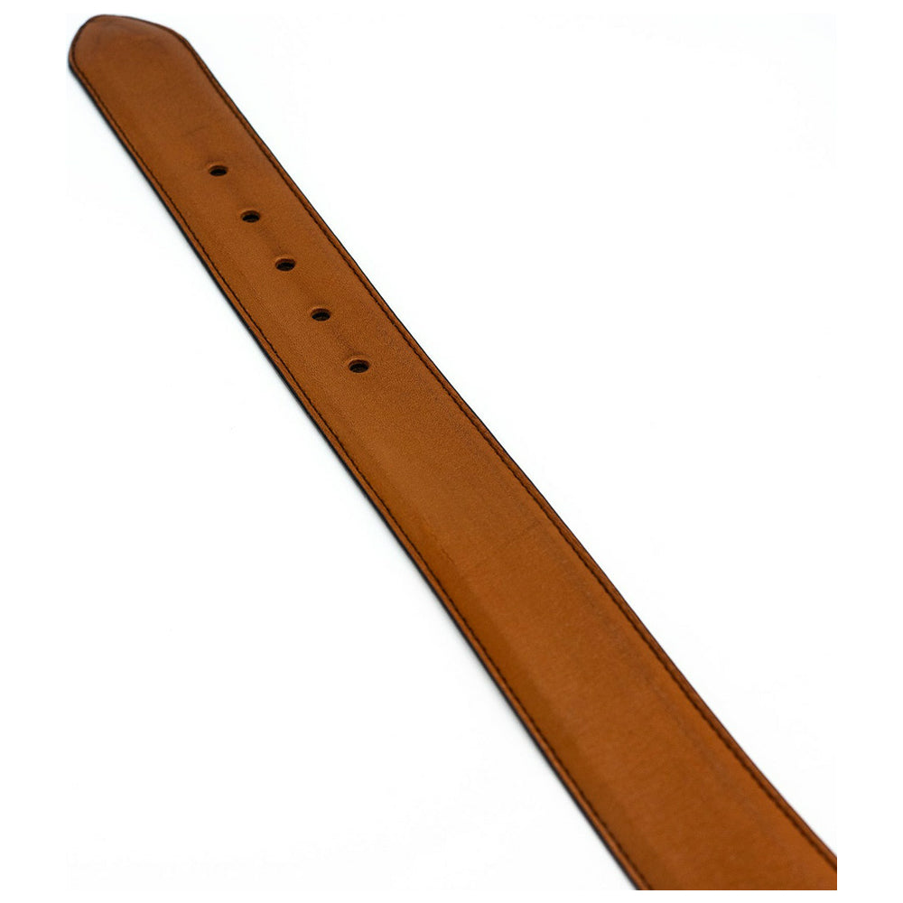 Vinci Leather The Maratea Brown / Navy Leather Belt