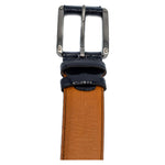 Vinci Leather The Maratea Brown / Navy Leather Belt