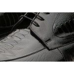 Vinci Leather The Martin Black Leather Derby Shoe (6055)