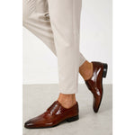 Vinci Leather The Martin Brown Leather Derby Shoe (6055)