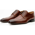 Vinci Leather The Martin Brown Leather Derby Shoe (6055)