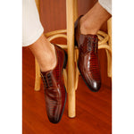 Vinci Leather The Martin Brown Leather Derby Shoe (6055)