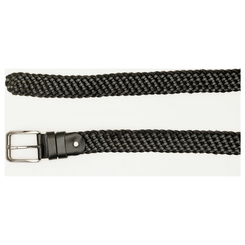 Vinci Leather The Mclean Black Color Leather Belt