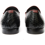 Vinci Leather The Milano Burgundy Shoe Bit Loafer