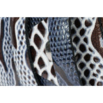 Vinci Leather The Milano Black / White Leather Belt Limited Edition