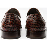 Vinci Leather The Mississippi Brown Leather Loafer Shoe (16002)