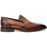 Vinci Leather The Mississippi Brown Leather Loafer Shoe (16002)