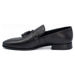 Vinci Leather The Modica Black Leather Tassel Loafer (2010)