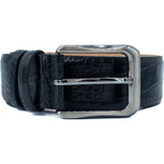 Vinci Leather The Monaco Black Leather Belt