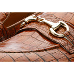 Vinci Leather The Monaco Brown Leather Shoe Bit Loafer (3256)