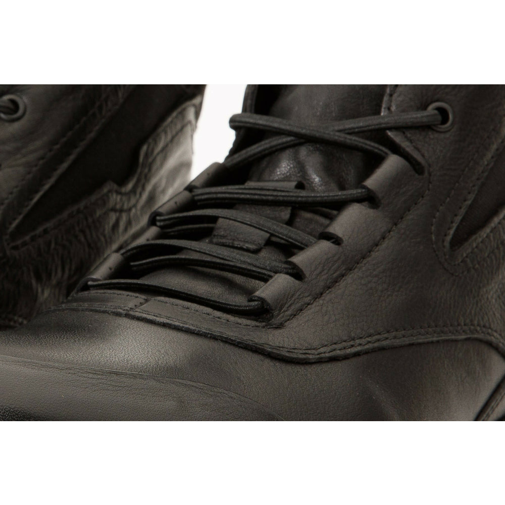 Vinci Leather The Montana Black Leather Casual Boot (12330)