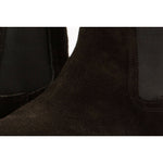 Vinci Leather The Nayrobi Black Suede Leather Chelsea Casual Boot (12418)