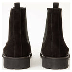 Vinci Leather The Nayrobi Black Suede Leather Chelsea Casual Boot (12418)