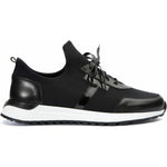 Vinci Leather The Nebreska Black Leather Sneaker (D-2156)