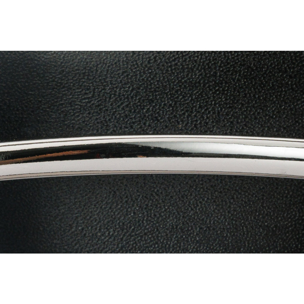 Vinci Leather The Neiva Black / White Leather Belt