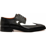 Vinci Leather The Neiva Wingtip Semi Brogue Derby Shoe (X-4051)