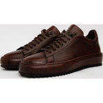 Vinci Leather The Noble Burgundy Leather Sneaker (D-2189)