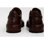 Vinci Leather The Noble Burgundy Leather Sneaker (D-2189)