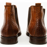 Vinci Leather The Oslo Brown Leather Chelsea Boot (14137 T-5)