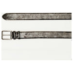 Vinci Leather The Pacilli Black Color Calfskin Belt