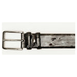 Vinci Leather The Pacilli Black Color Calfskin Belt