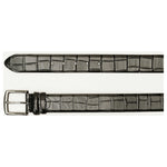 Vinci Leather The Patton Black Color Calfskin Belt