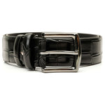 Vinci Leather The Patton Black Color Calfskin Belt