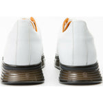 Vinci Leather The Peklin White Leather Sneaker (15489)